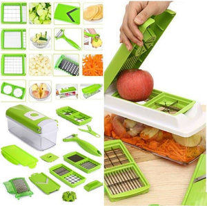 Homifye Nicer Dicer Plus 12 in 1 Vegetables Cutter