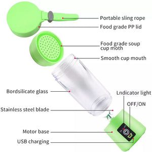 Homifye Portable USB Rechargeable Blender