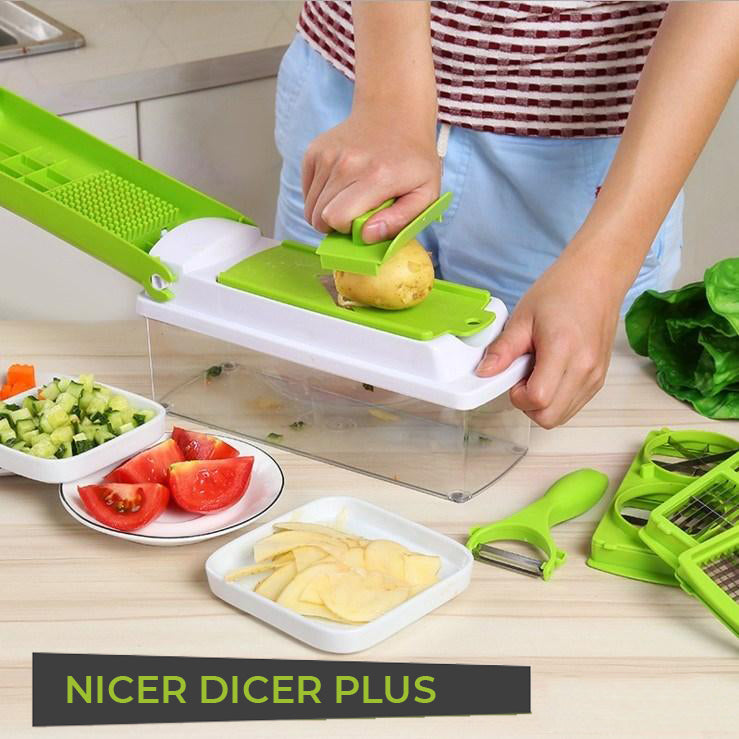 Homifye Nicer Dicer Plus 12 in 1 Vegetables Cutter