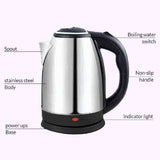 Homifye Electric Kettle (2.0 Litre)