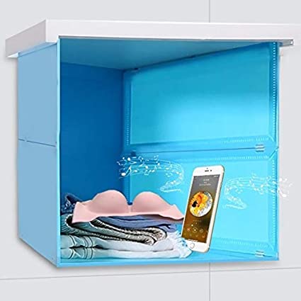 Homifye Bathroom Concealed Storage Box Foldable Wall Box