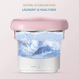 Homifye Portable Folding Washing Machine