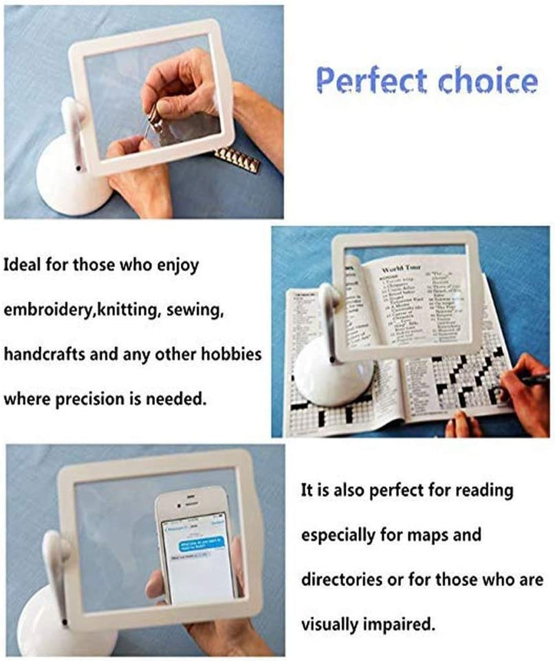 Handheld Magnifier Brighter Viewer