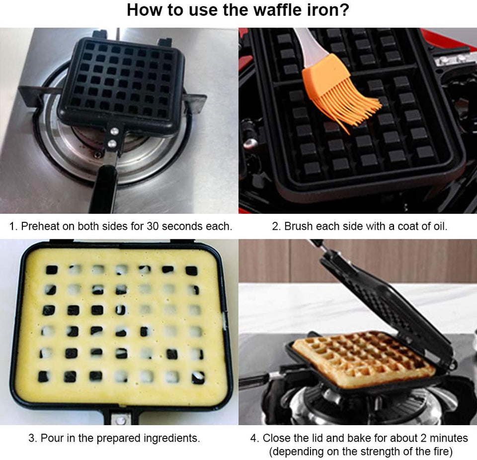 Homifye Chocolate Waffle Maker Mold