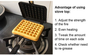 Homifye Chocolate Waffle Maker Mold