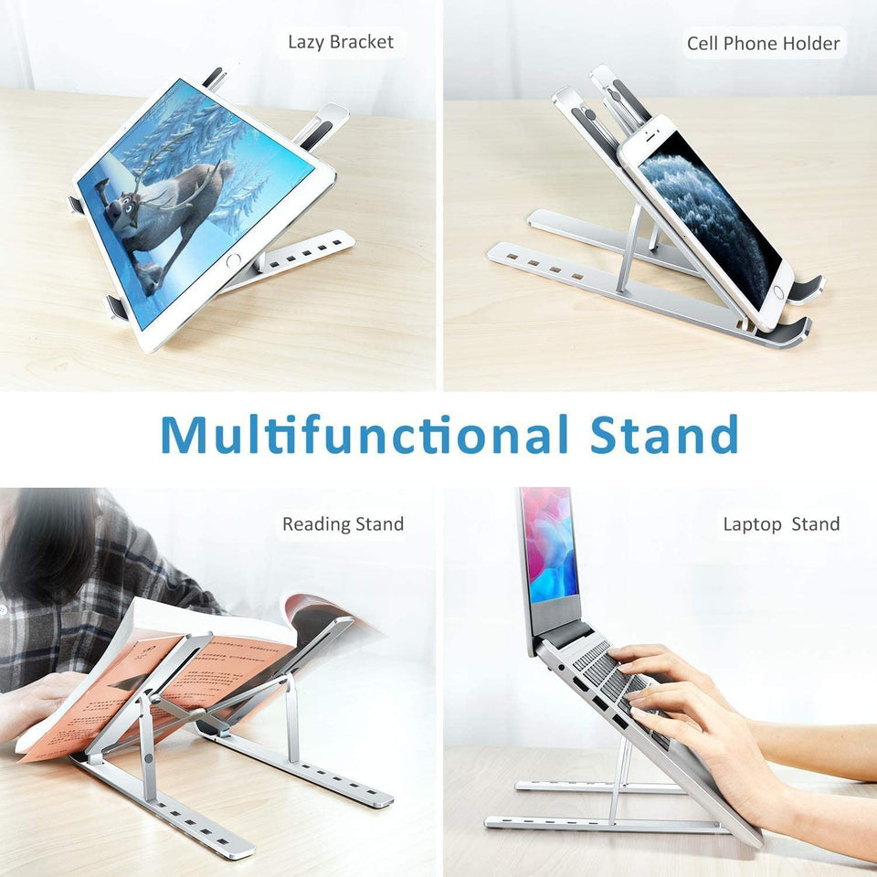 Homifye Portable ABS Laptop Stand