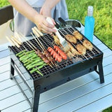 Homifye Portable & Foldable BBQ Grill Space Saver