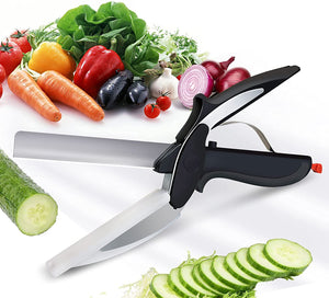 Homifye Clever Cutter - 2 in 1 Kitchen Knife