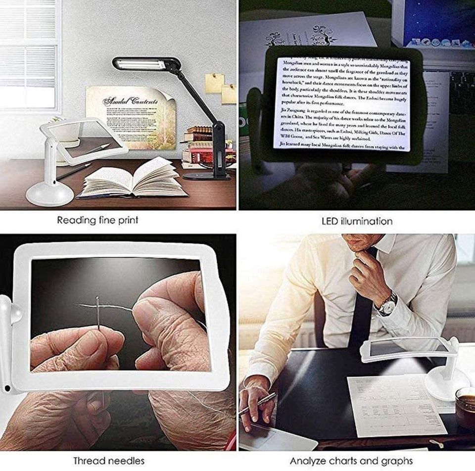 Handheld Magnifier Brighter Viewer