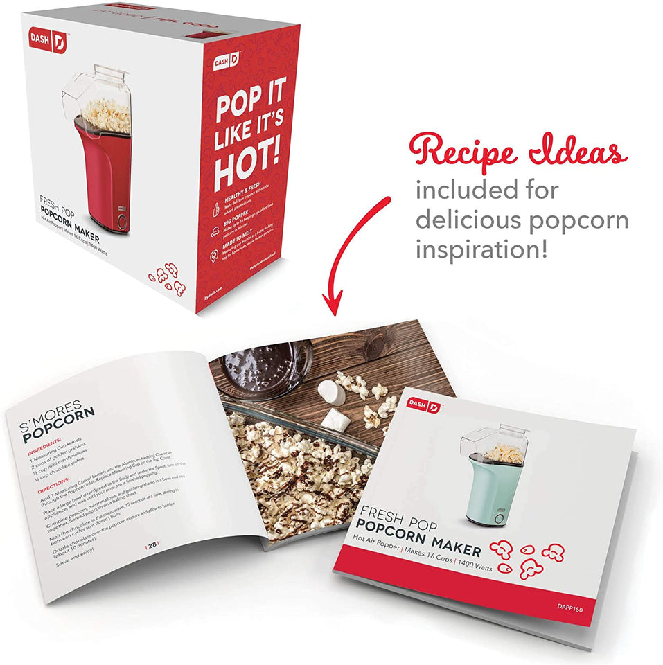 Homifye Hot Air Popcorn Popper Maker