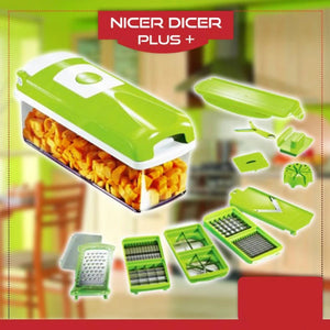 Homifye Nicer Dicer Plus 12 in 1 Vegetables Cutter