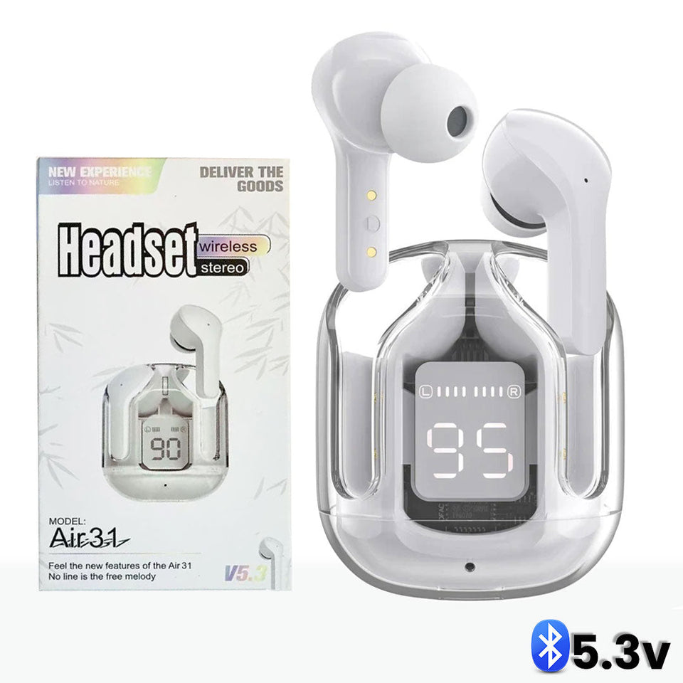 AIR 31 TWS TRANSPARENT EARBUDS