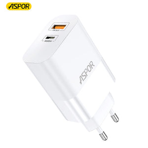 ASPOR 65W WALL CHARGER MULTI PORT USB