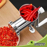 Homifye Manual Aluminium Meat Mincer Grinder