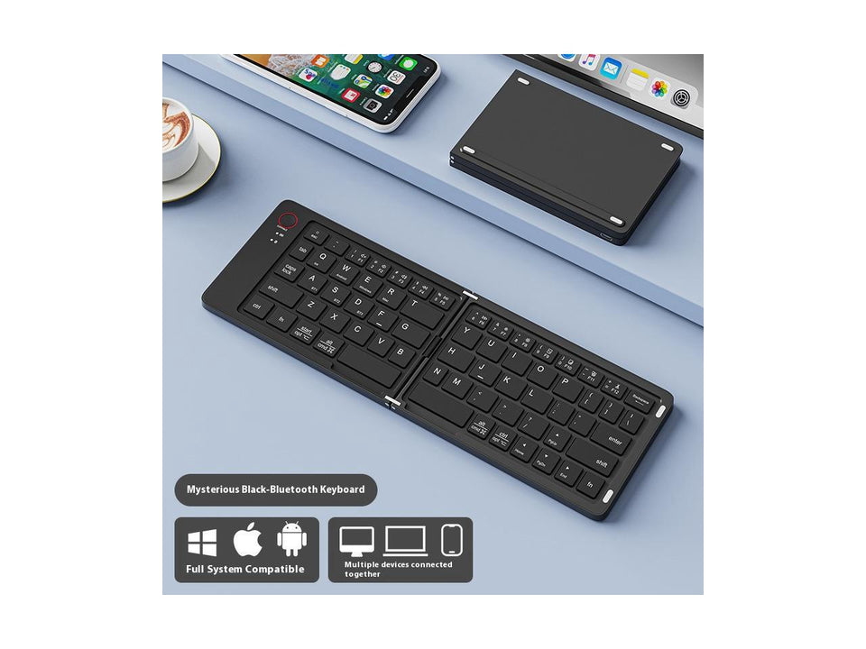 11 INCH FOLDABLE & RECHARGEABLE BLUETOOTH KEYBOARD