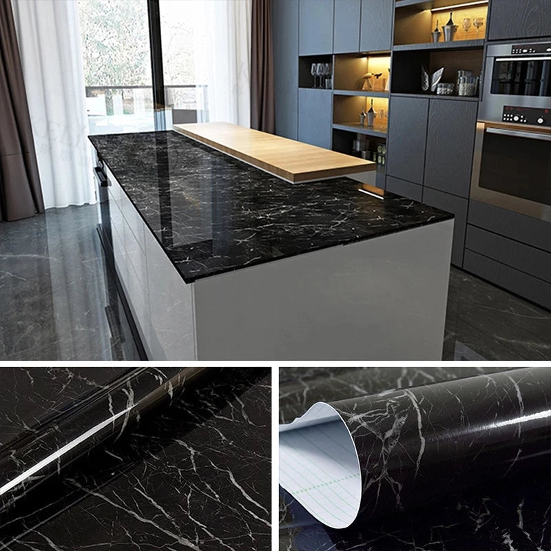 Homifye Waterproof & Heat Resistant Marble Sheet Sticker