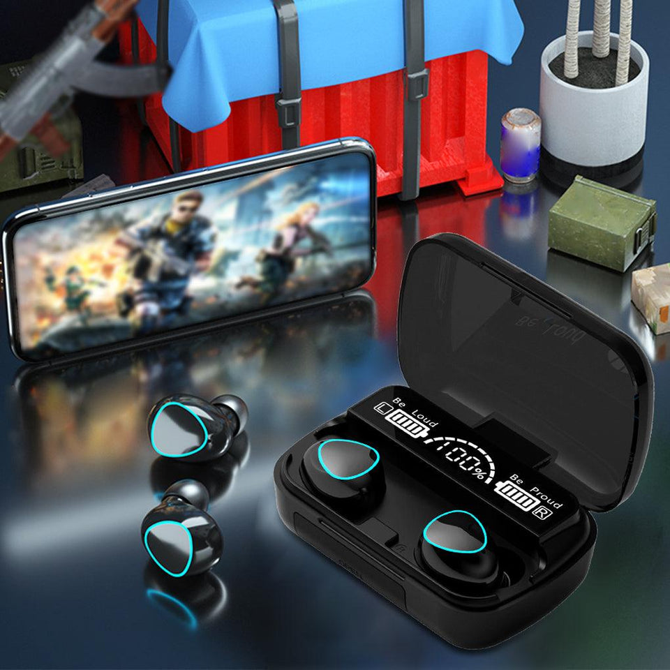 ESN-1 Wireless Earbuds Touch Control LED Digital Display