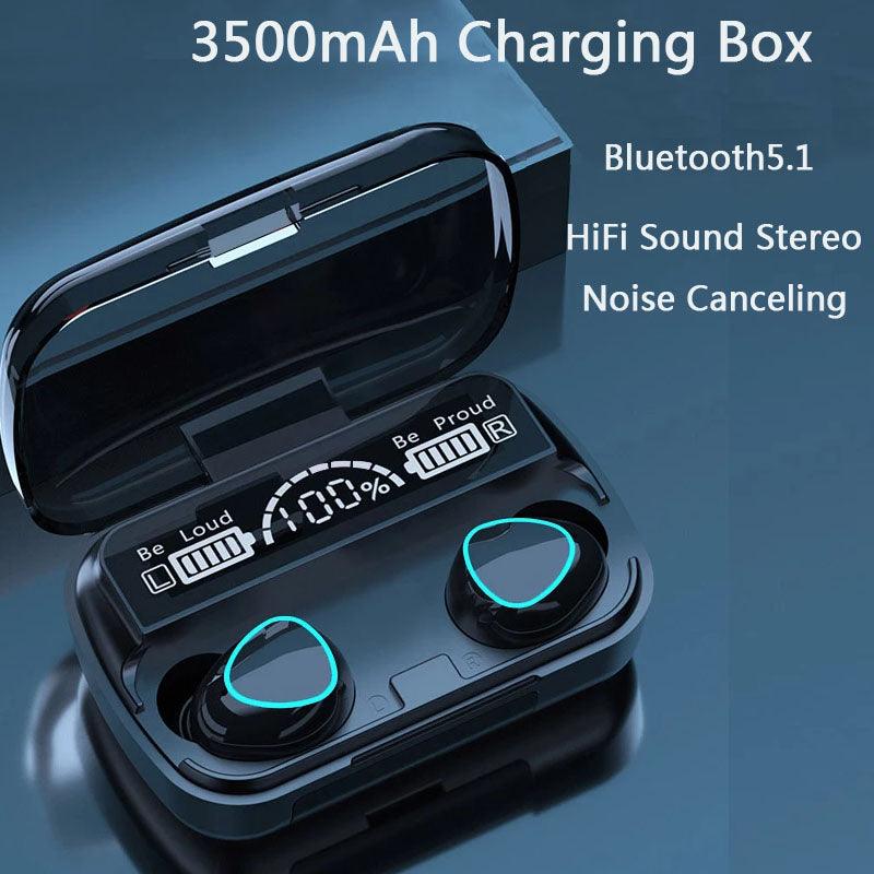 ESN-1 Wireless Earbuds Touch Control LED Digital Display