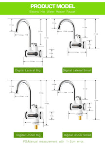 Homifye Instant Water Heater Tap