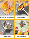 Homifye Fruit Juicer Manual Squeezer