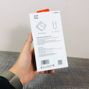 ONEPLUS 65W ORIGINAL SUPER FAST WARP CHARGE (US PIN) WITH TYPE C TO TYPE C CABLE