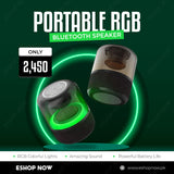 Portable RGB Bluetooth Speaker