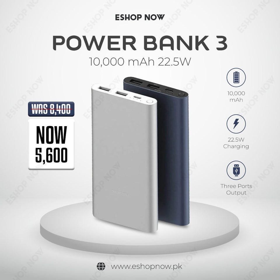 Power Bank 3 10,000 mAh 22.5W