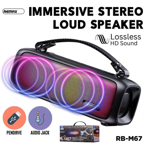 REMAX RB-M67 RGB LIGHTS SPEAKER