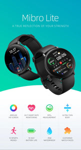 MIBRO LITE SMART WATCH | 1.3 AMOLED ALWAYS-ON DISPLAY | WATER PROOF | 10 DAYS BATTERY LIFE