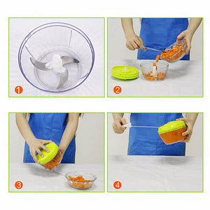 Homifye Vegetable Meat Speedy Chopper