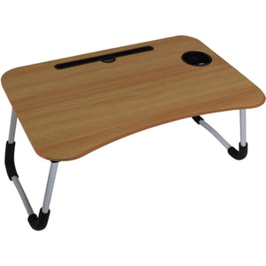 Homifye Foldable Wooden Laptop Table