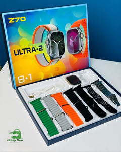 Z70 Ultra 2 Smart Watch - 7 Straps