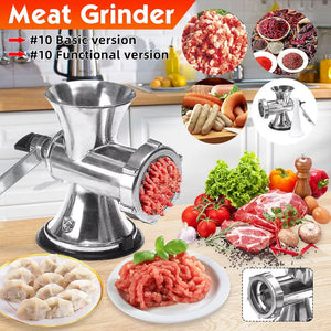 Homifye Manual Aluminium Meat Mincer Grinder