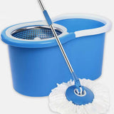 360° Easy Spin Magic Mop With Steel Bucket