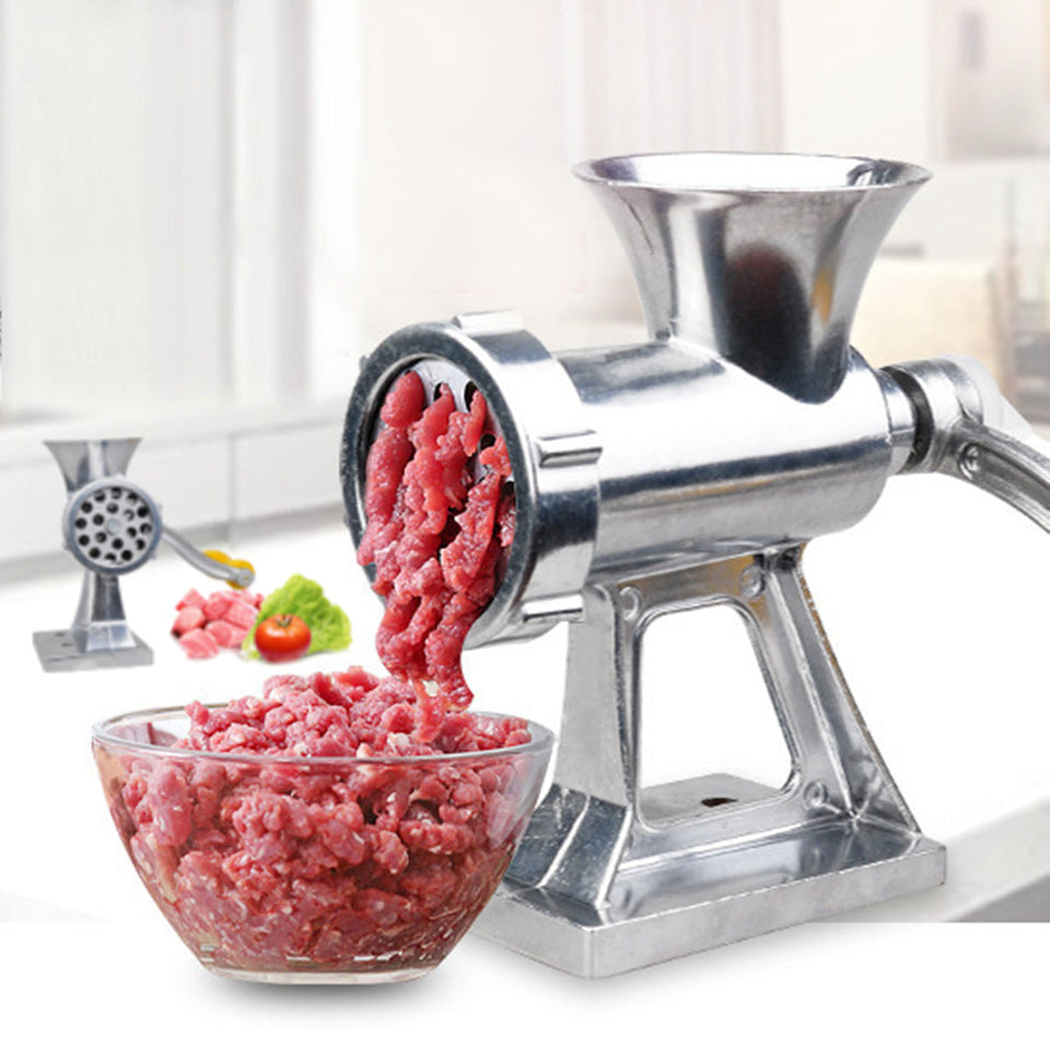 Homifye Manual Aluminium Meat Mincer Grinder