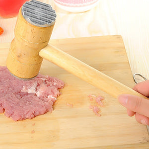 Meat Tenderizer Hammer Wooden