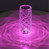 3D Crystal Diamond Led Lamp - Rechargeable