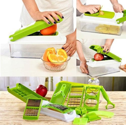 Homifye Nicer Dicer Plus 12 in 1 Vegetables Cutter