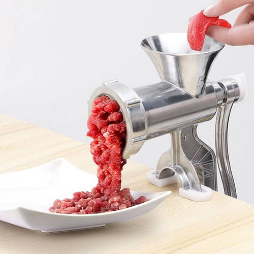 Homifye Manual Aluminium Meat Mincer Grinder