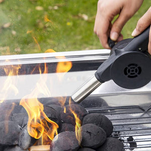 Homifye Handheld BBQ Fan Air Blower