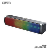 REMAX RB-M8 BLUETOOTH SPEAKER WITH SUPER BASS RGB LED LIGHT