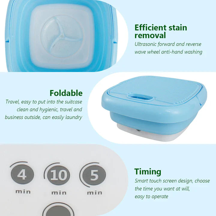 Homifye™ Portable Folding Washing Machine